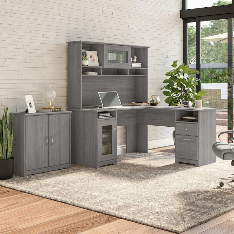 Bush Furniture Cabot Small Storage Cabinet with Doors