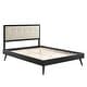 preview thumbnail 3 of 48, Willow Full Wood Platform Bed With Splayed Legs