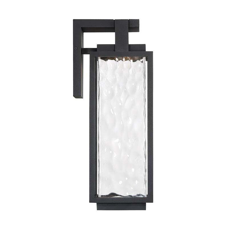 Two if By Sea 12in Indoor or Outdoor Wall Light 3000K in Black