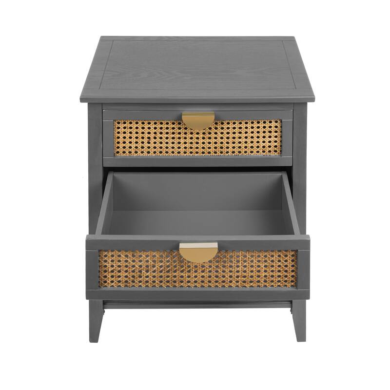 2 Drawer Side End table