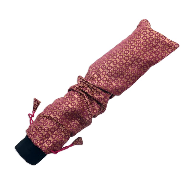 Novica Handmade Ganga Star In Mint Cotton And Wood Backgammon Set