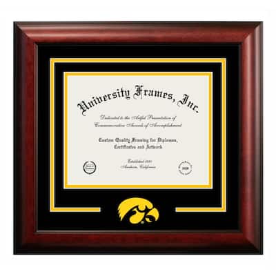University of Iowa Hawkeyes 11w x 8.5h Spirit Diploma Frame