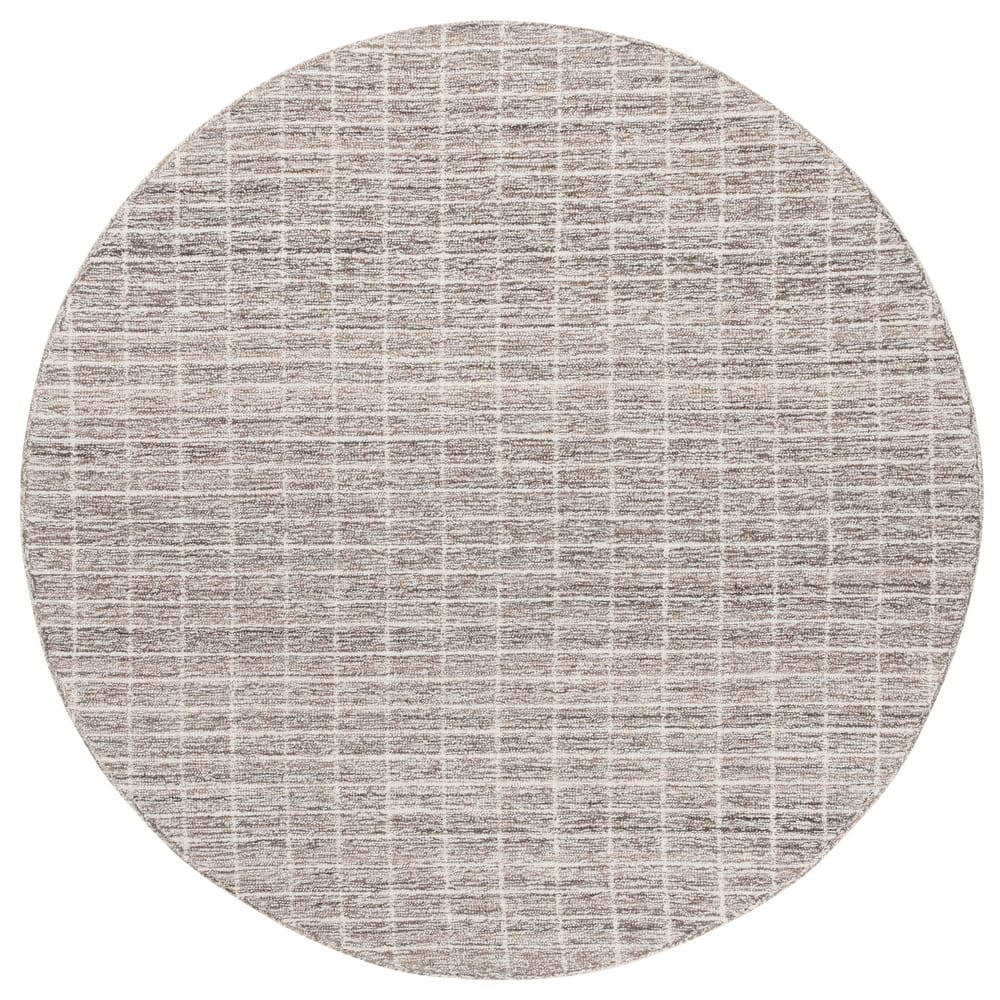 SAFAVIEH Handmade Ebony Peigi Geometric Wool Rug