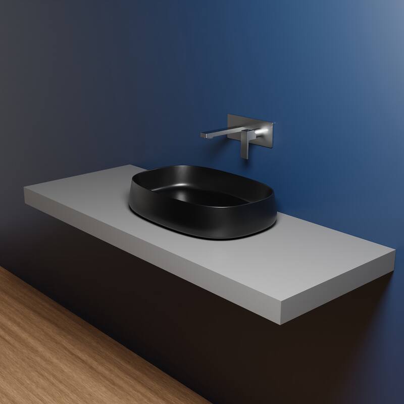 WS Bath Collections Mood JU 60.40 Mood 24-3/8" Rectangular Ceramic