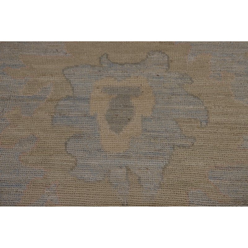Oriental Oushak Turkish Large Area Rug Hand-Knotted Wool Carpet - 10'2"x 13'11"