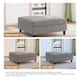 Large Corduroy Ottoman