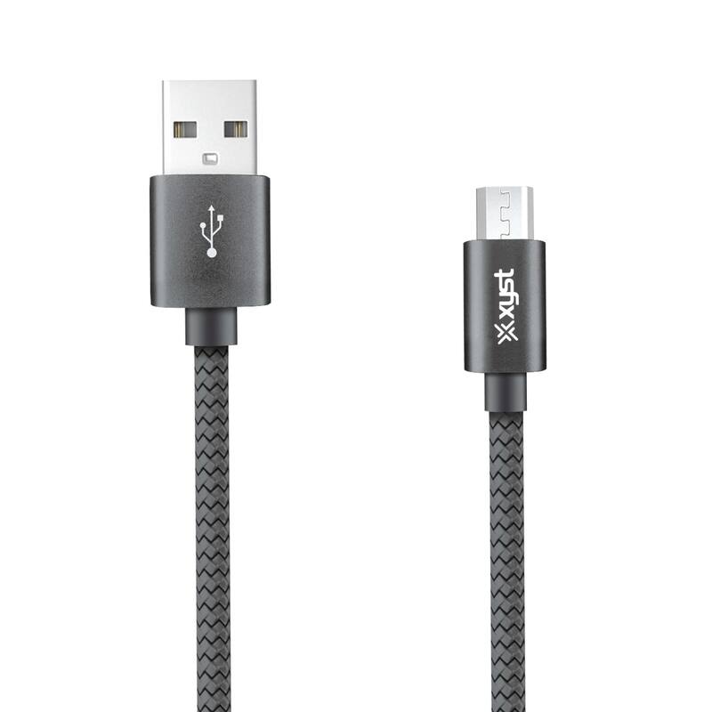 Xyst Charge and Sync USB to Micro USB Braided Cable 10Ft
