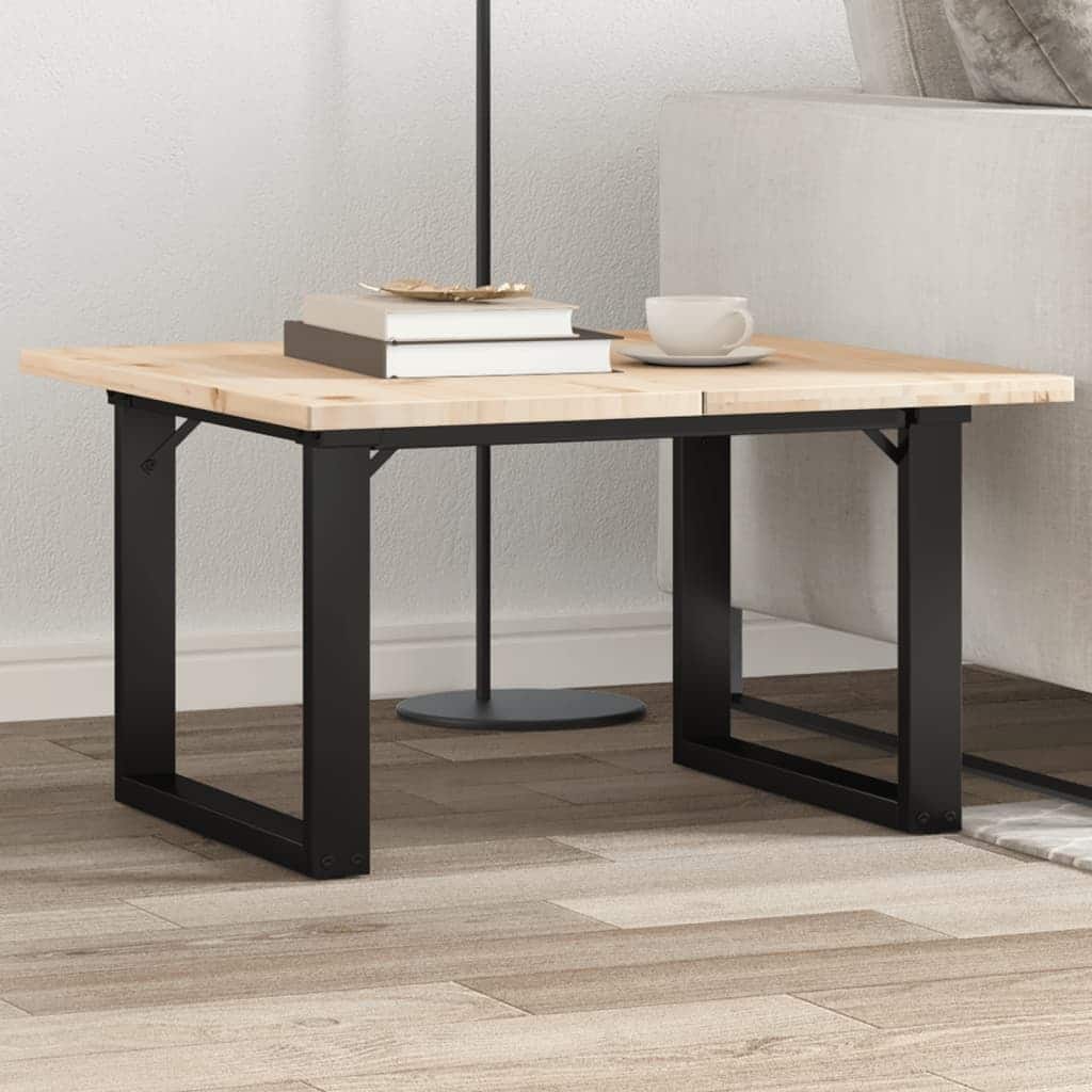 vidaXL Coffee Table Legs O-Frame 19.7"x15.7"x15" Steel - 19.7" x 15.7" x 15"