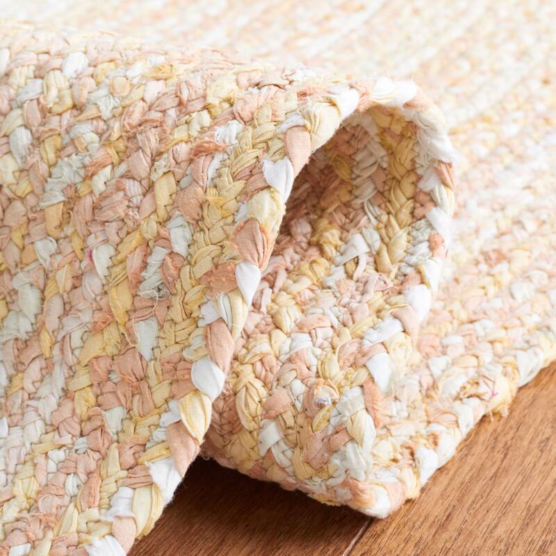 SAFAVIEH, Handmade Braided Teodora Country Cotton Rug
