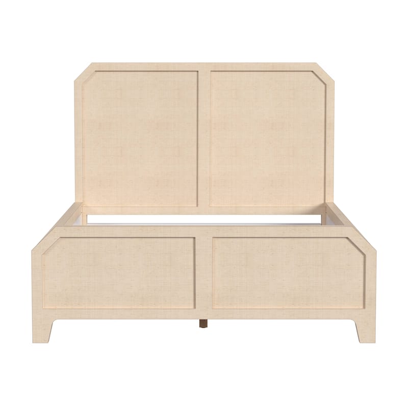 Bar Harbor Raffia Panel Bed