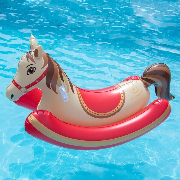 inflatable horse ride