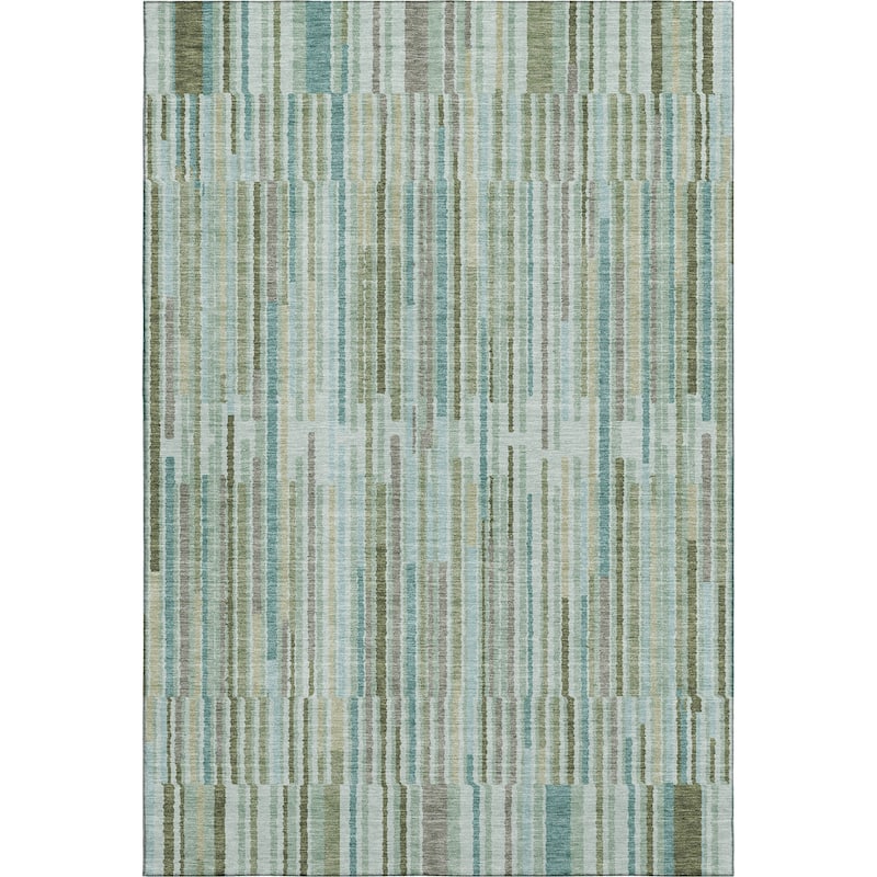 Premium Washable Super Soft Stripe Stack Mayfield Rug