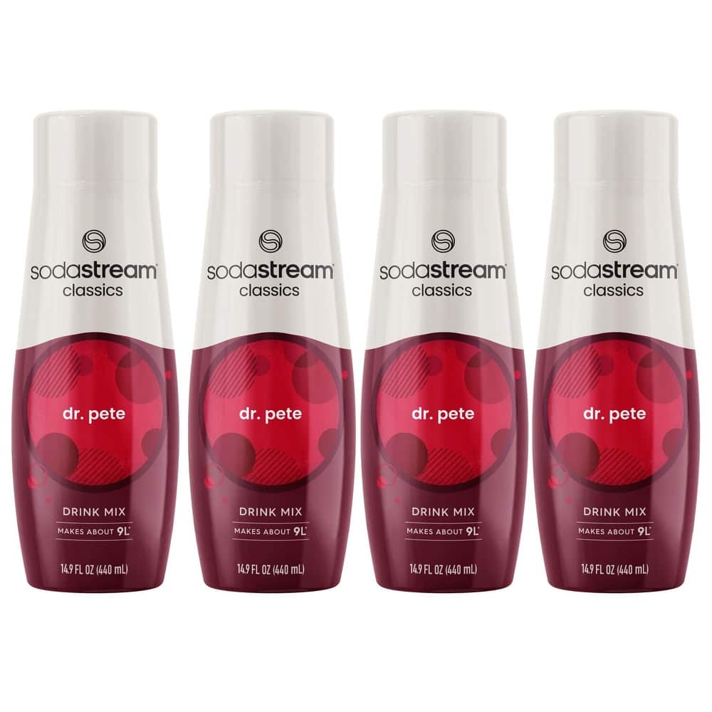 SodaStream® Classics Dr. Pete Drink Mix 4-Pack