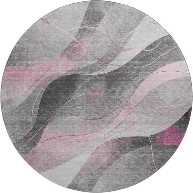 Premium Washable Super Soft Modern Waves Mayfield Rug