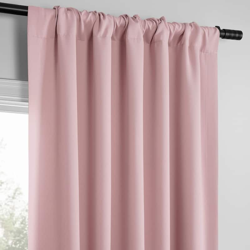 Exclusive Fabrics Room Darkening Curtains for Bedroom & Living Room Curtains - Window Drapes (2 Panels).
