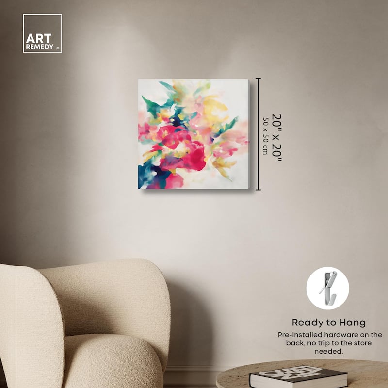 Essence of a Flower II Canvas by Art Remedy, Gallery Wrapped