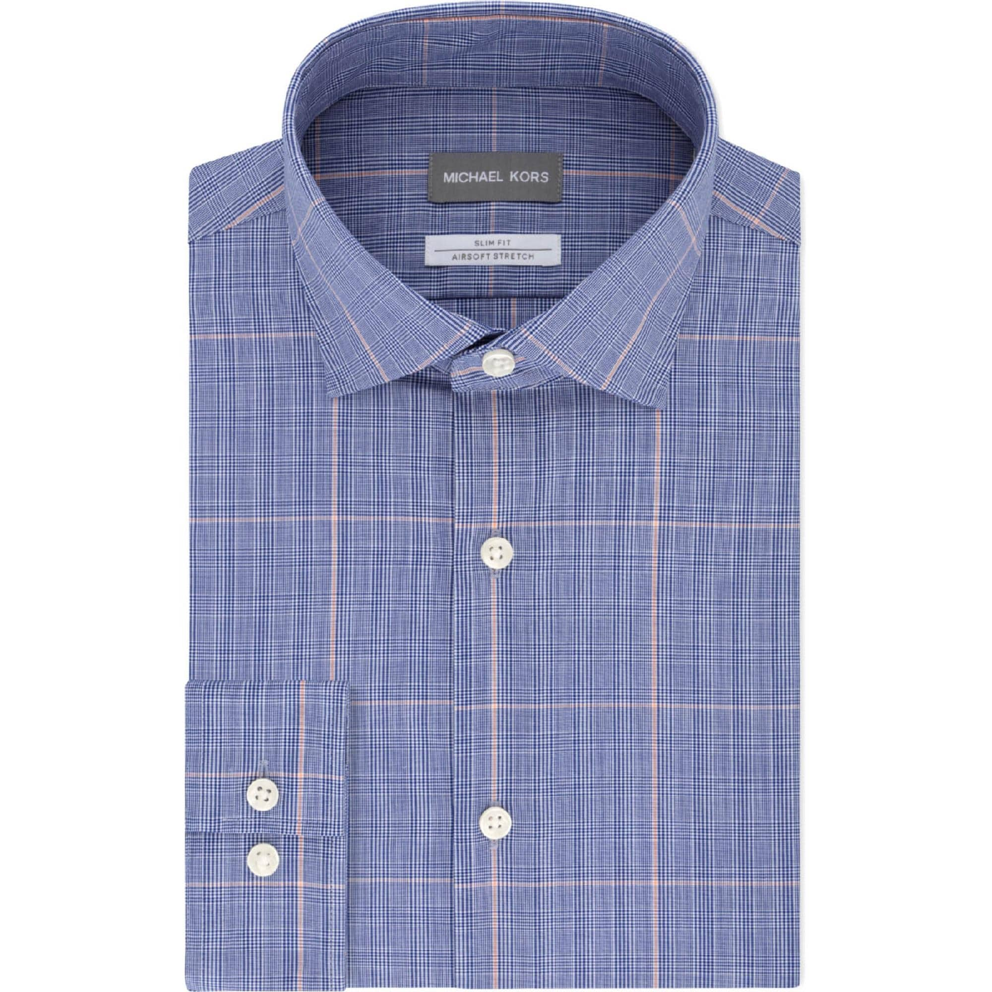 michael kors slim fit dress shirt