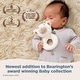 preview thumbnail 3 of 4, Bearington Collection Lil' Lofty 5.5" Giraffe Baby Rattle