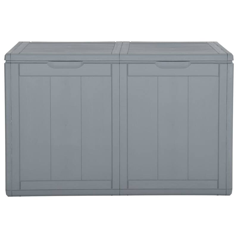 vidaXL Tool Box UV Resistant Outdoor Cushion Storage Box Tool Chest PP Rattan