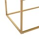 preview thumbnail 48 of 74, Upholstered Tufted Velvet Ottoman, Modern End of Bed Bench with Golden Metal Frame, Entryway Footrest Stool