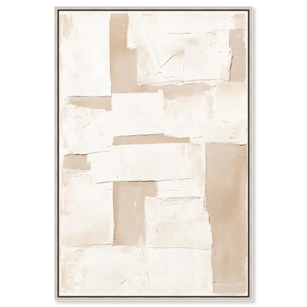 Plastered Planes III Canvas by Art Remedy