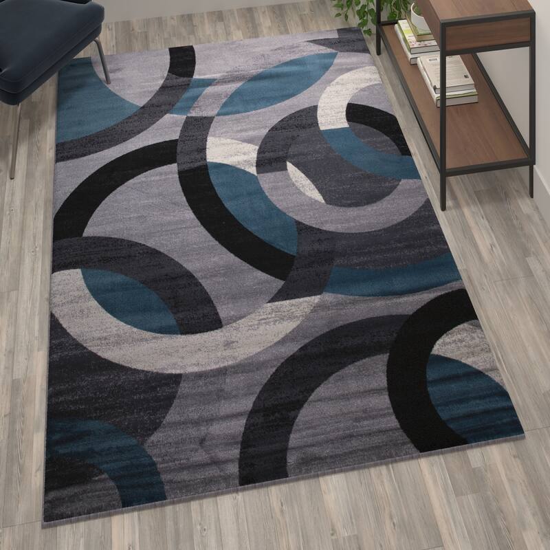 Modern Geometric Design Area Rug