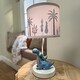 preview thumbnail 5 of 4, Lambs & Ivy Dino-Might Custom Designed 3D Dinosaur Nursery Lamp with Shade