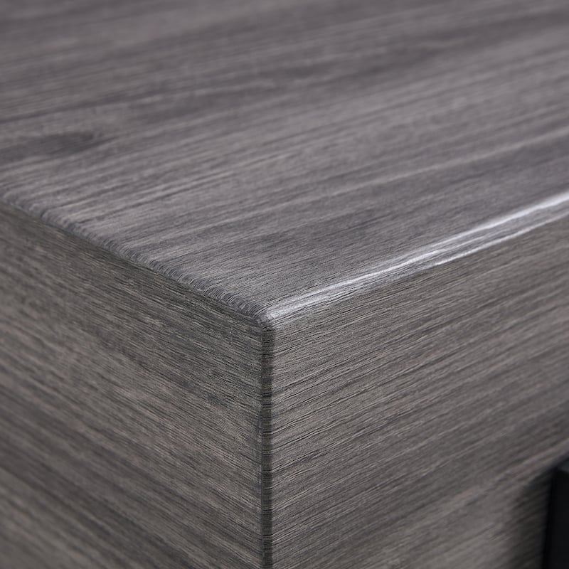 Black and Grey texture sticker MDF Coffee Table