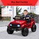 preview thumbnail 16 of 38, 12V Ride-On Truck Car for Kids, 4-Wheel Suspension