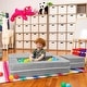 preview thumbnail 43 of 48, Jaxx Zipline Modular Kids Loveseat with Ottomans