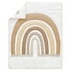preview thumbnail 3 of 4, Neutral Boho Rainbow Girl Boy Nursery Crib Bedding Set Mustard Yellow Pumpkin Orange Bohemian Sunshine Modern Macrame Vintage