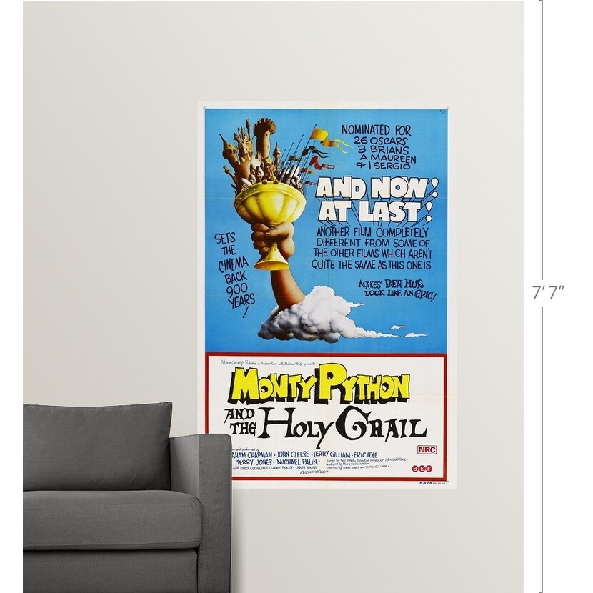 monty python and the holy grail quad poster
