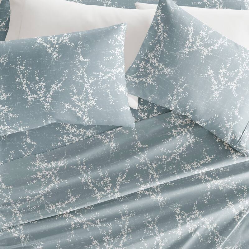 Delicate Details Patterned Ultra-Soft Bed Sheet Sets