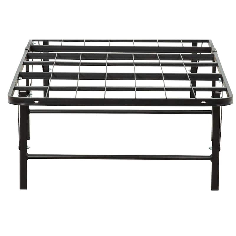 Twin XL Size Metal Open Frame with 14" Underbed Storage