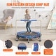 preview thumbnail 5 of 17, Foldable 36 Inch Toddler Trampoline for Indoor Outdoor Active Play