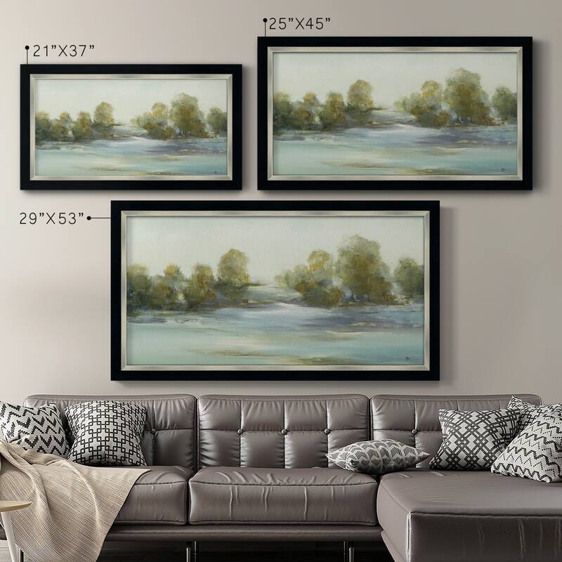 Soothing Scenery III Premium Framed Canvas- Ready to Hang