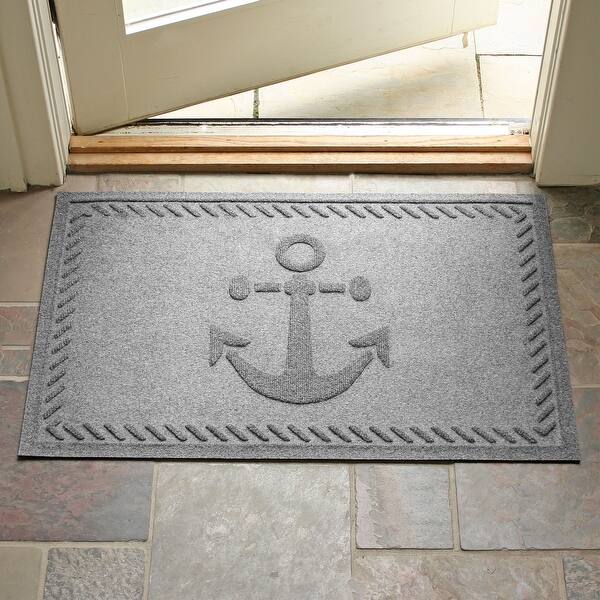 WaterHog Ship's Anchor 2'x3' Indoor/Outdoor Door Mat Bed Bath