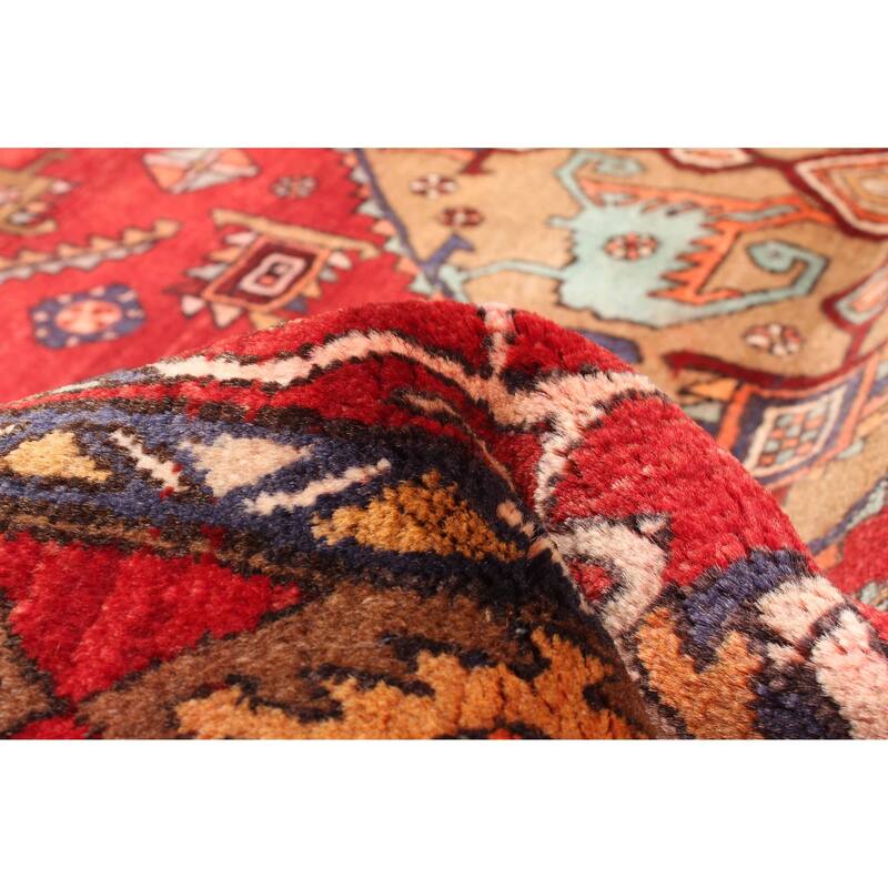 ECARPETGALLERY Hand-knotted Konya Anatolian Red Wool Rug - 5'2 x 6'9