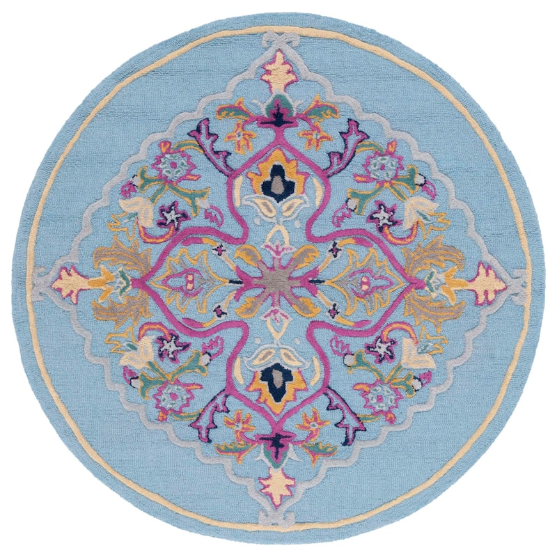 SAFAVIEH Handmade Bellagio Cailin Medallion Wool Rug
