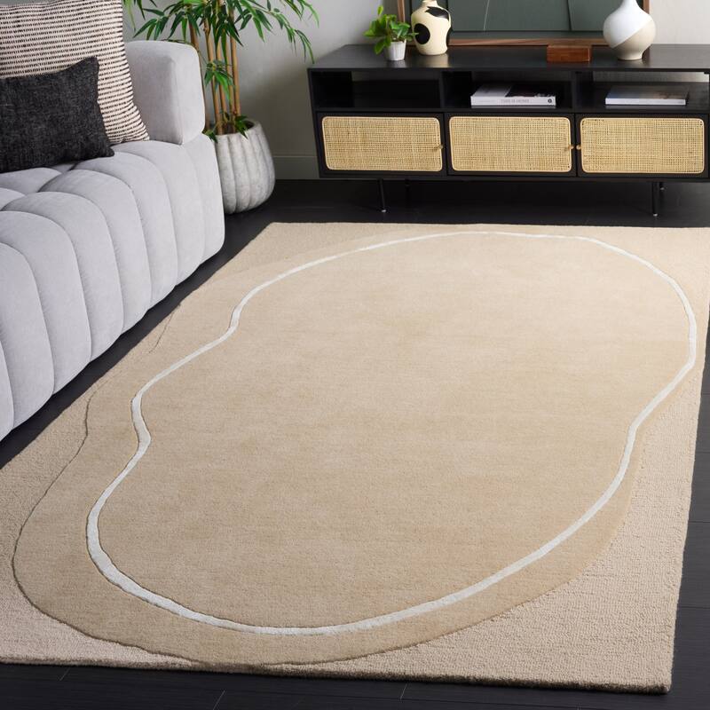 SAFAVIEH Handmade Fifth Avenue Elisete Modern Wool Rug