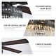preview thumbnail 4 of 34, 52"/62" Modern Crystal Chandelier Ceiling Fan Light,Reversible Airflow,E12 Bulbs,for Bedroom,Kitchen,Patio