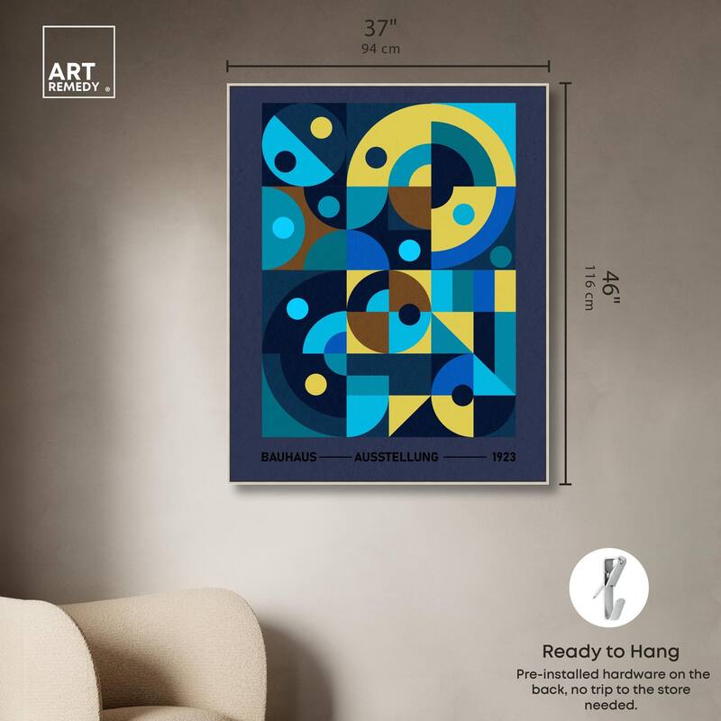 Bauhaus Canvas by Art Remedy