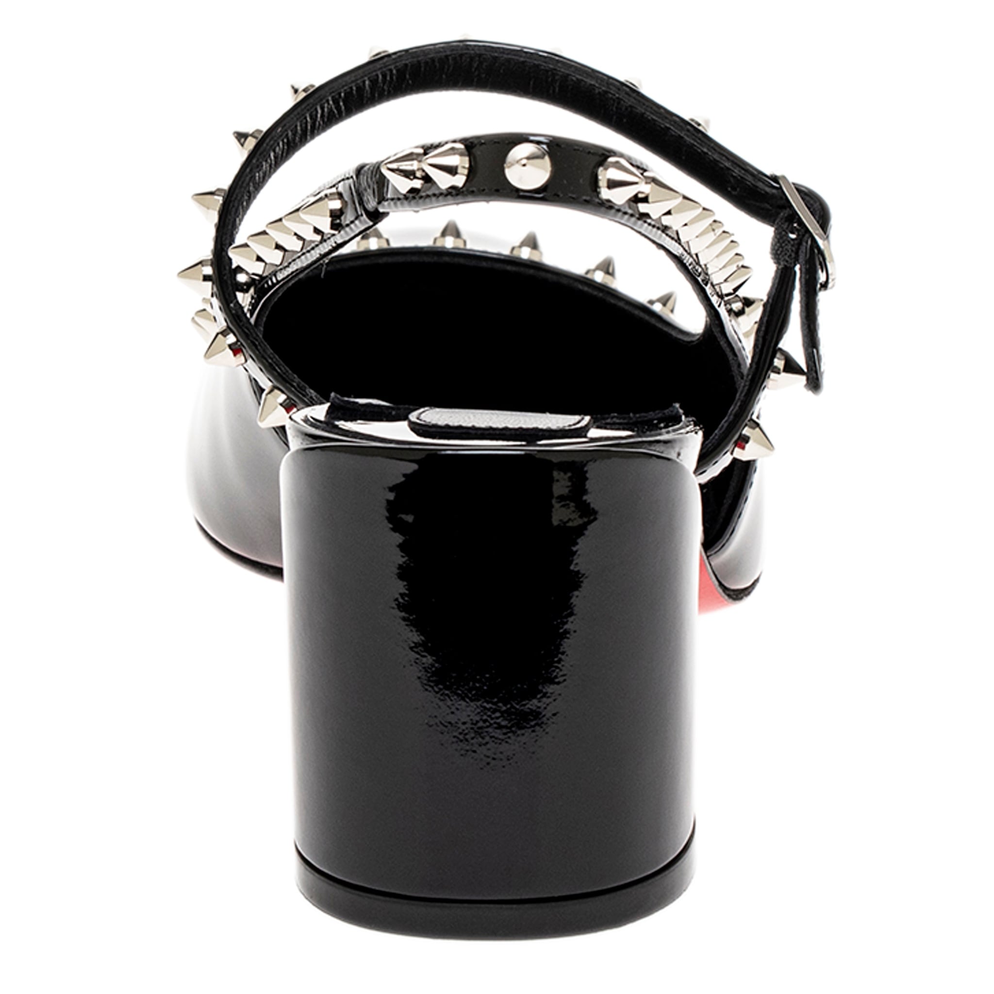 Christian Louboutin Janispike Mary Janes - Overstock - 42936379