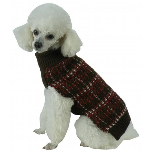Vintage Symphony Static Fashion Knitted Dog Sweater Small