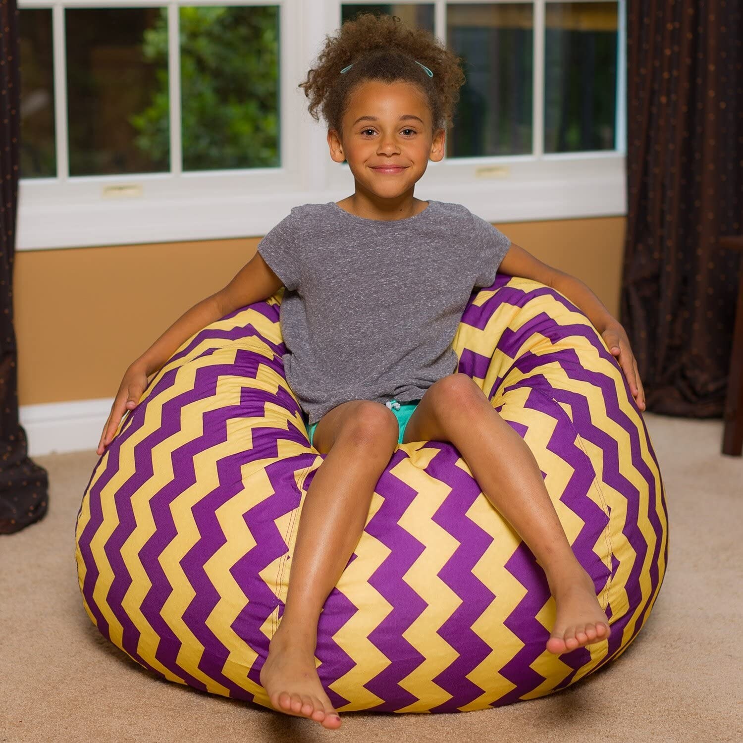 Chevron bean bag sales