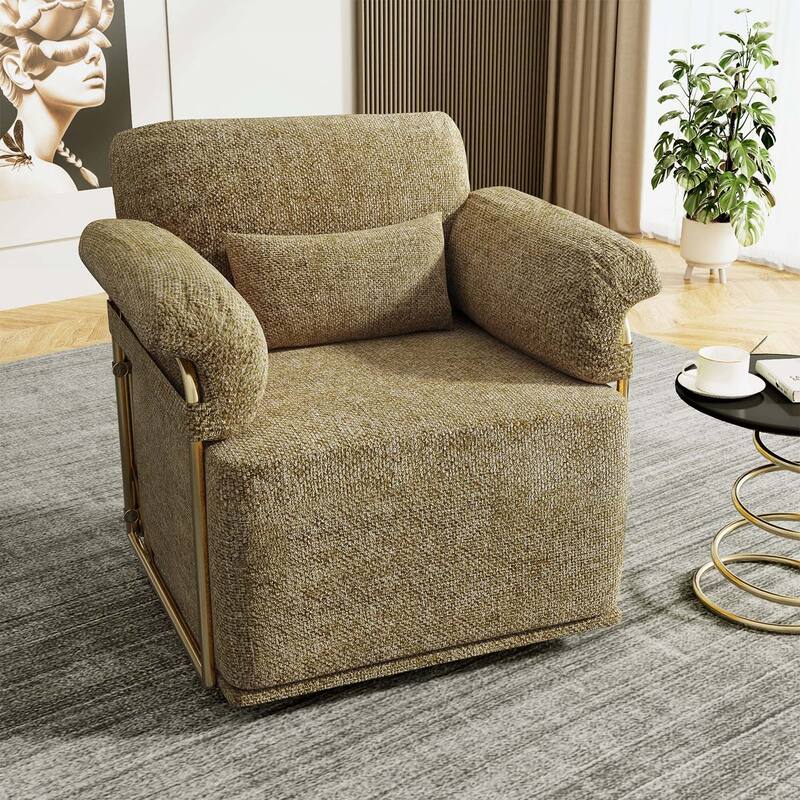 360 Degree Swivel Accent Chair for Living Room and Bedroom