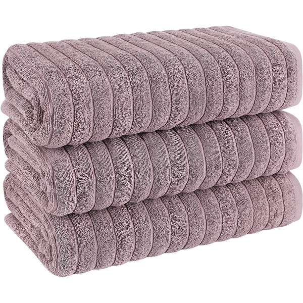 Classic Turkish Towels 100 Turkish Cotton Bath Sheets Plush Ribbed 3 Piece 40x65 40x65 On Sale Bed Bath Beyond 7832568