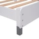 preview thumbnail 39 of 52, Platform bed with house shaped headboard