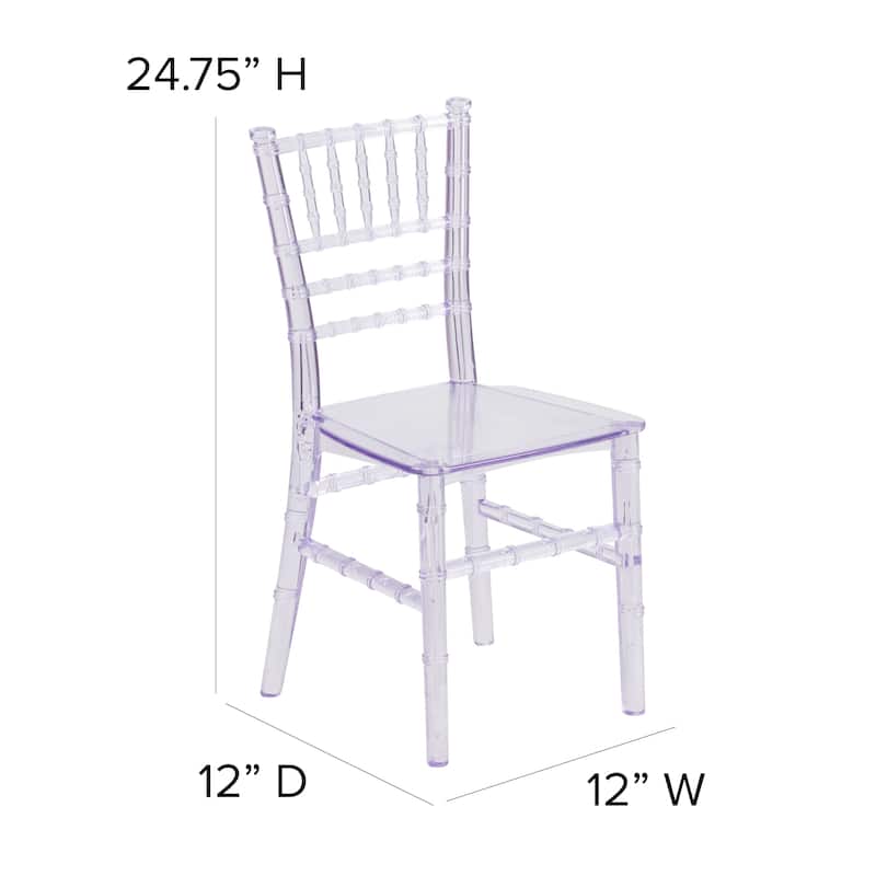 Child's Classic Resin Chiavari Chair for All Occasions