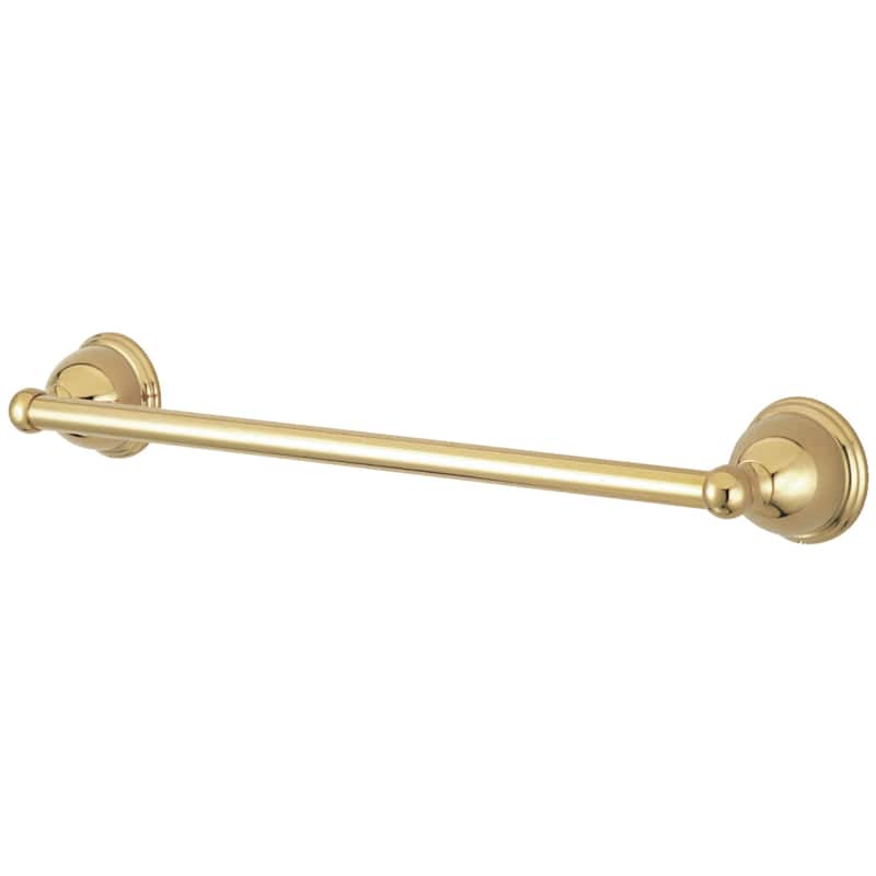 Kingston Brass Restoration 18-Inch Towel Bar - Polished Brass
